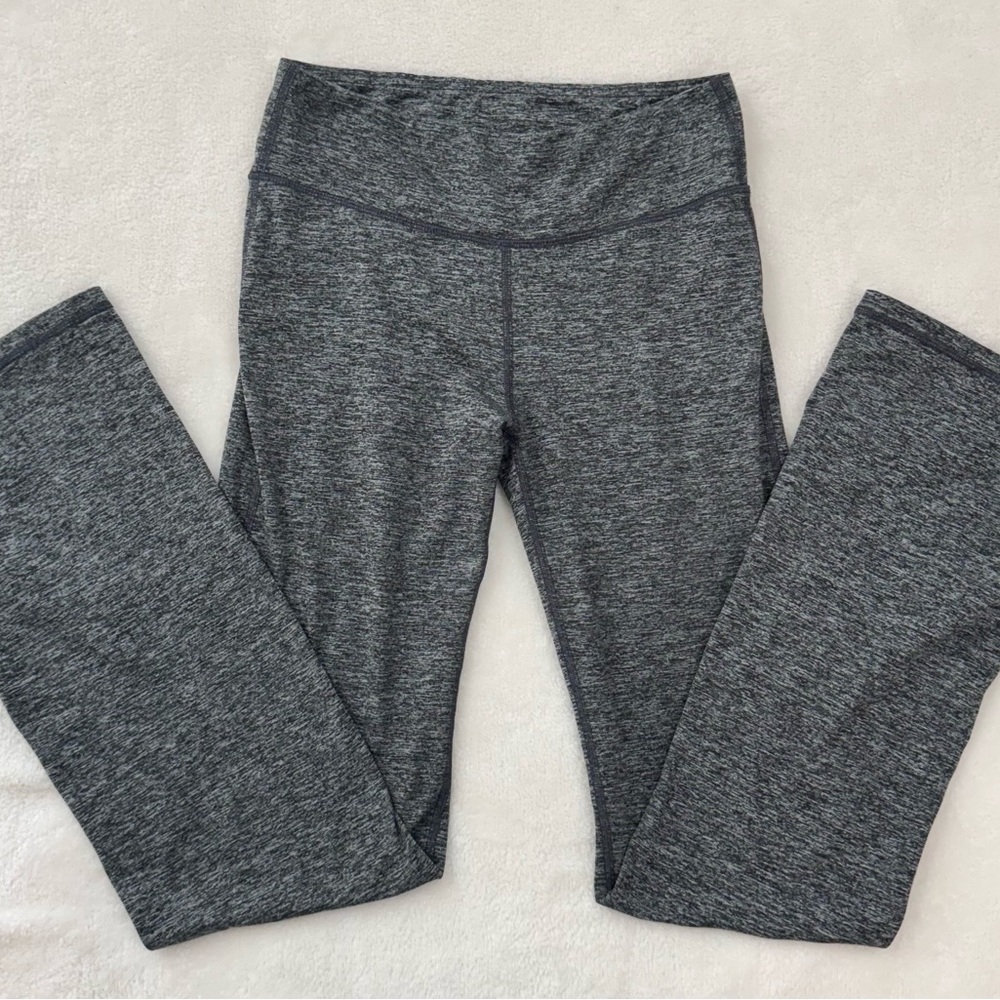Aerie Dark Heather Grey Yoga Pants Flared Leggings Small